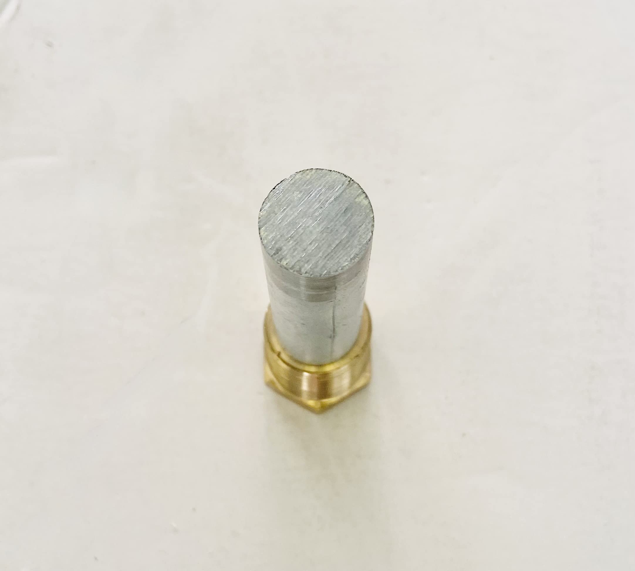 E-1C Pencil Zinc Anode with Plug - Marine Boat Engine Corrosion Protection for Outboard Motors & Saltwater Applications