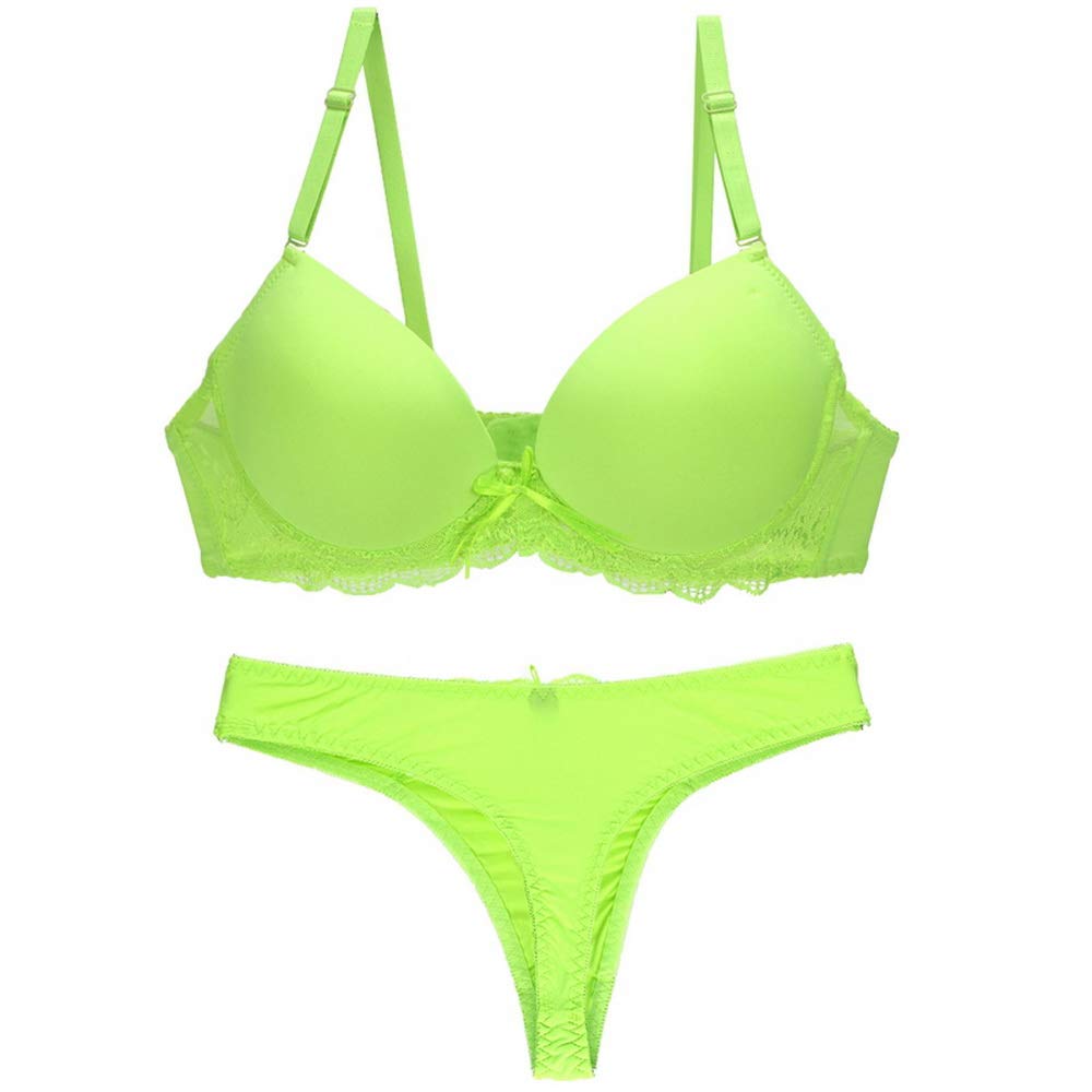 Swbreety Women's Plus Size Lace Push Up Bra & Panty Set - Underwire Padded Lingerie for Comfort & Support | Perfect for Date Night, Everyday Wear & Special Occasions