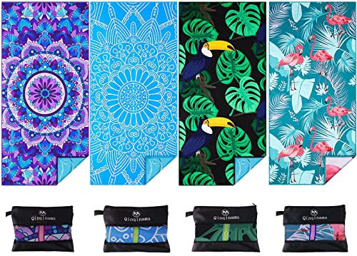 4 Pack Blue Mandala and Birds