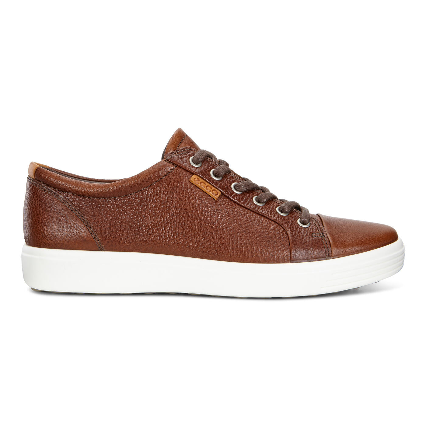 ECCO Soft 7 Men's Casual Sneakers - Comfortable Walking Shoes for Men | Breathable Leather Upper & Cushioned Footbed | Perfect for Work, Travel & Everyday Wear