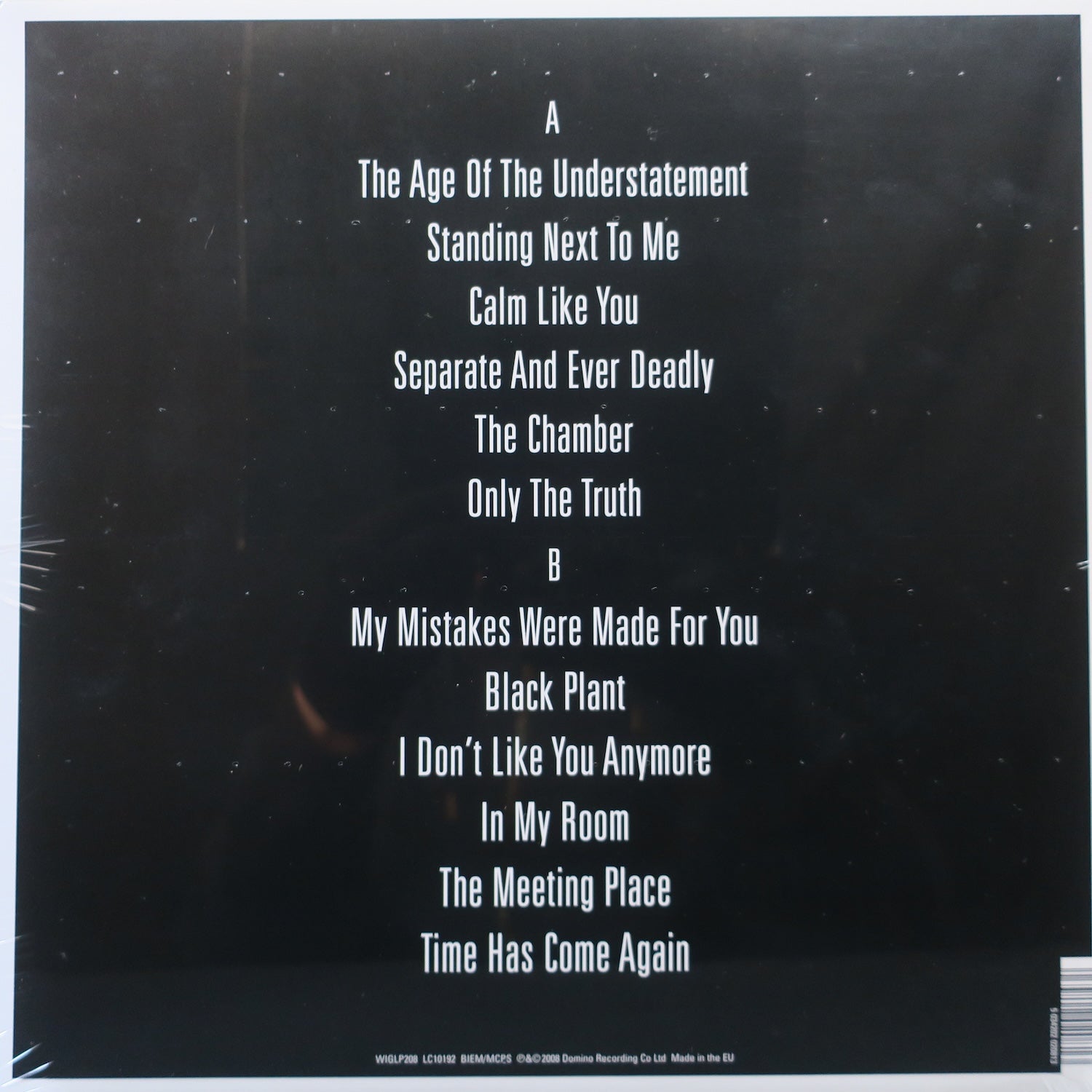 LAST SHADOW PUPPETS 'Age Of The Understatement' Vinyl LP - Arctic Monkeys Alex Turner's Side Project | Perfect for Record Collectors & Indie Music Lovers