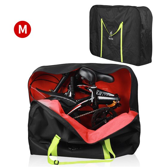 Waterproof Bike Cover Storage Bag for 14/16/20/26/27.5/700C Bikes - Thickened Portable Travel Carrying Case for Folding Bicycles - Perfect for Outdoor Storage, Travel Transport & Weather Protection