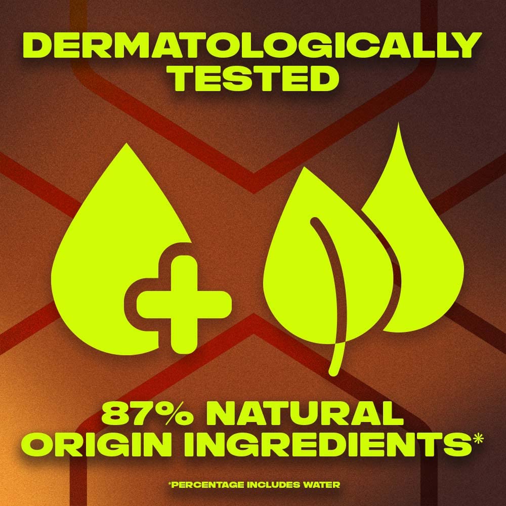 AXE Dark Temptation 3-in-1 Body Wash, Face Wash & Shampoo for Men | Long-Lasting Dark Chocolate Scent | Natural Ingredients | Odor & Bacteria Protection | Dermatologist Tested 8.4oz | Perfect for Gym, Travel & Daily Shower Routine