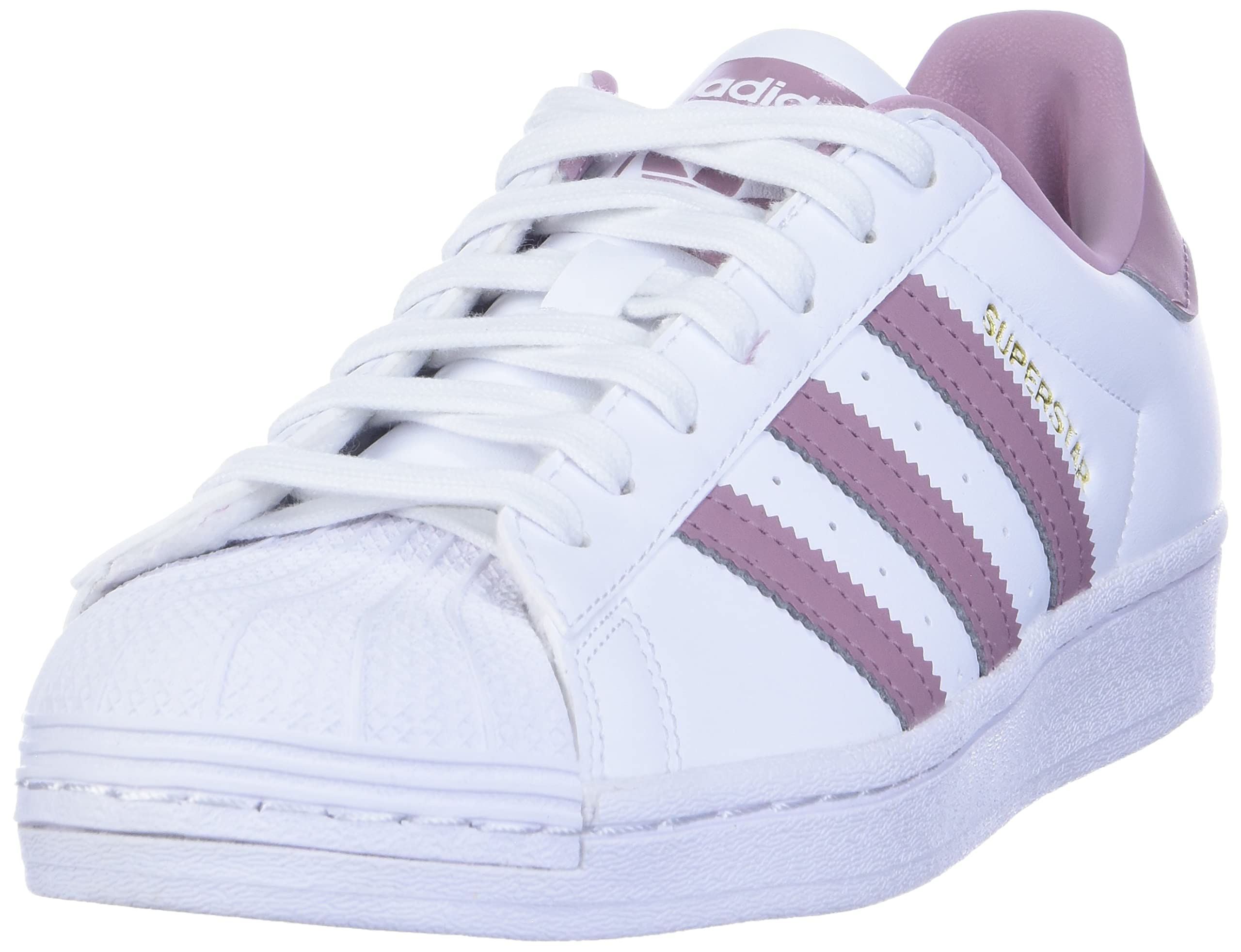 Adidas Superstar Women's White Sneakers - Size 11 | Classic Comfortable Casual Shoes for Walking, Running & Everyday Wear