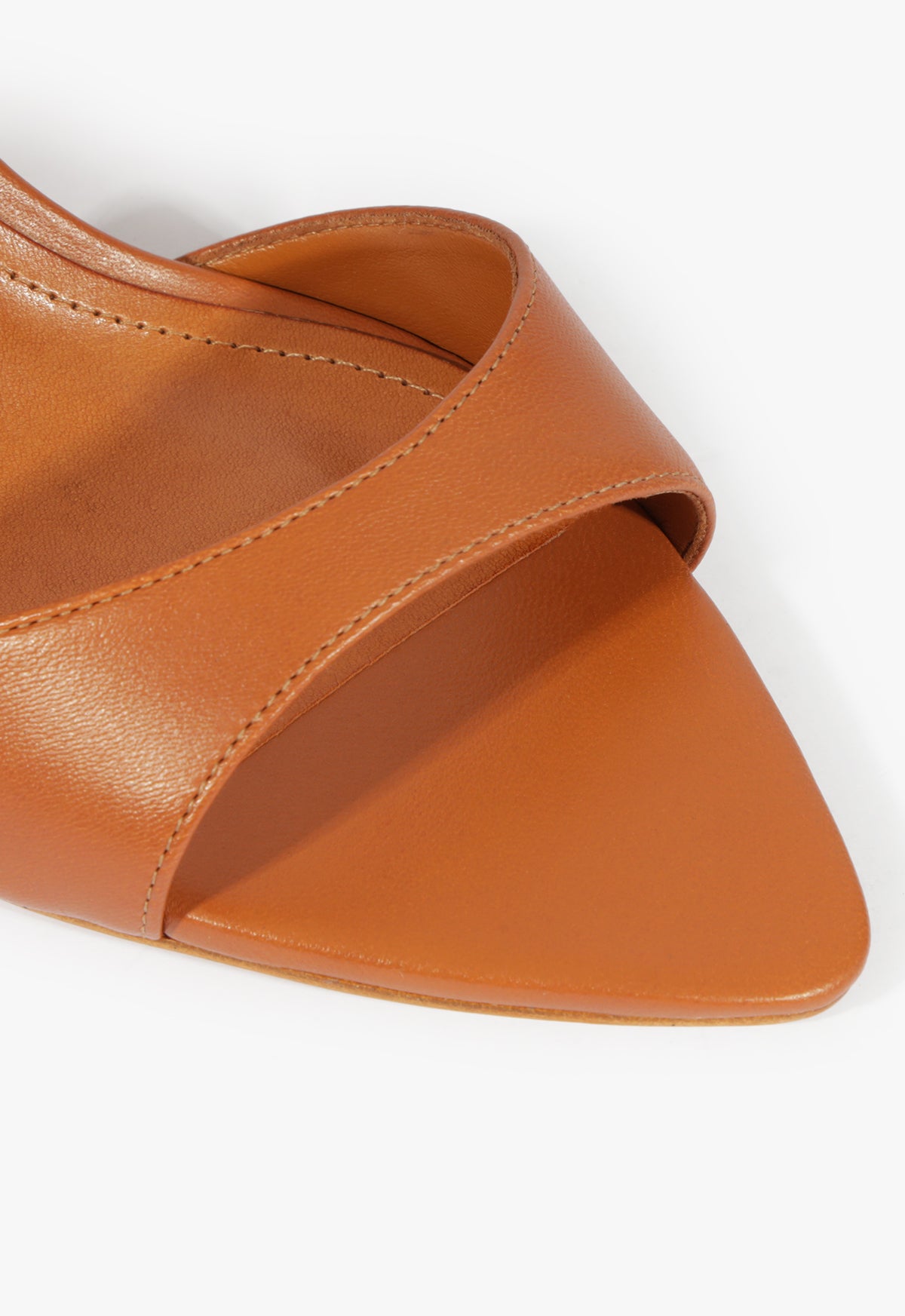 Elodie Leather Sandal with 25mm Mid Heel - Women's Comfortable Dress Sandals for Summer, Weddings & Casual Outings