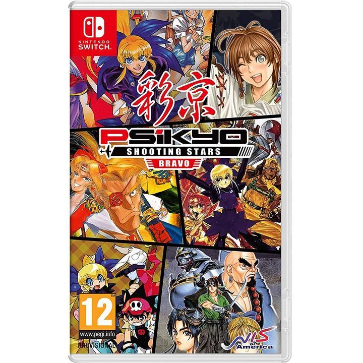 Nintendo Switch Psikyo Shooting Stars Bravo Limited Edition - EU Version | Classic Arcade Shooter Game for Retro Gaming Enthusiasts | Perfect for Home Entertainment and Gaming Parties