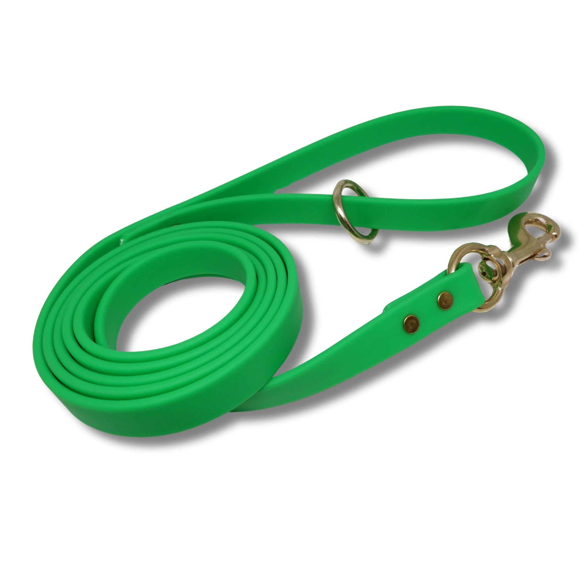 Premium Biothane Gummy Dog Leash - 6FT Waterproof & Weatherproof Training Leash for Small, Medium & Large Dogs | Durable Pet Walking Accessory for Outdoor Adventures, Hiking & Daily Walks
