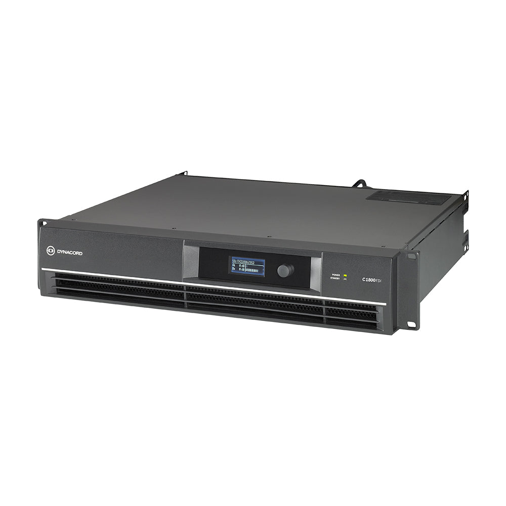 Dynacord C1800FDI Professional Power Amplifier 1800W - High Performance Audio Equipment for Live Sound, DJ & Studio Use