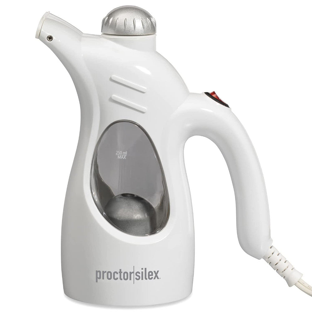 Proctor Silex 11579PS Handheld Garment Steamer - Portable Travel Clothes Steamer for Wrinkles, Quick Heating, Lightweight & Compact - Perfect for Home, Office, Travel, and Suitcase Packing