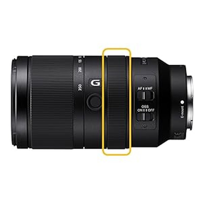 Sony Alpha 70-350mm F4.5-6.3 G OSS Super Telephoto Zoom Lens for APS-C Cameras - Perfect for Wildlife, Sports & Travel Photography