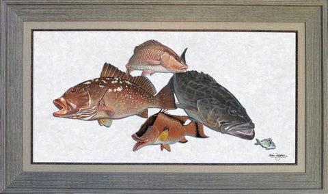 Steve Whitlock Game Fishing Art - Stunning Marine Wildlife Paintings for Home & Office Decor | Perfect for Anglers & Ocean Lovers