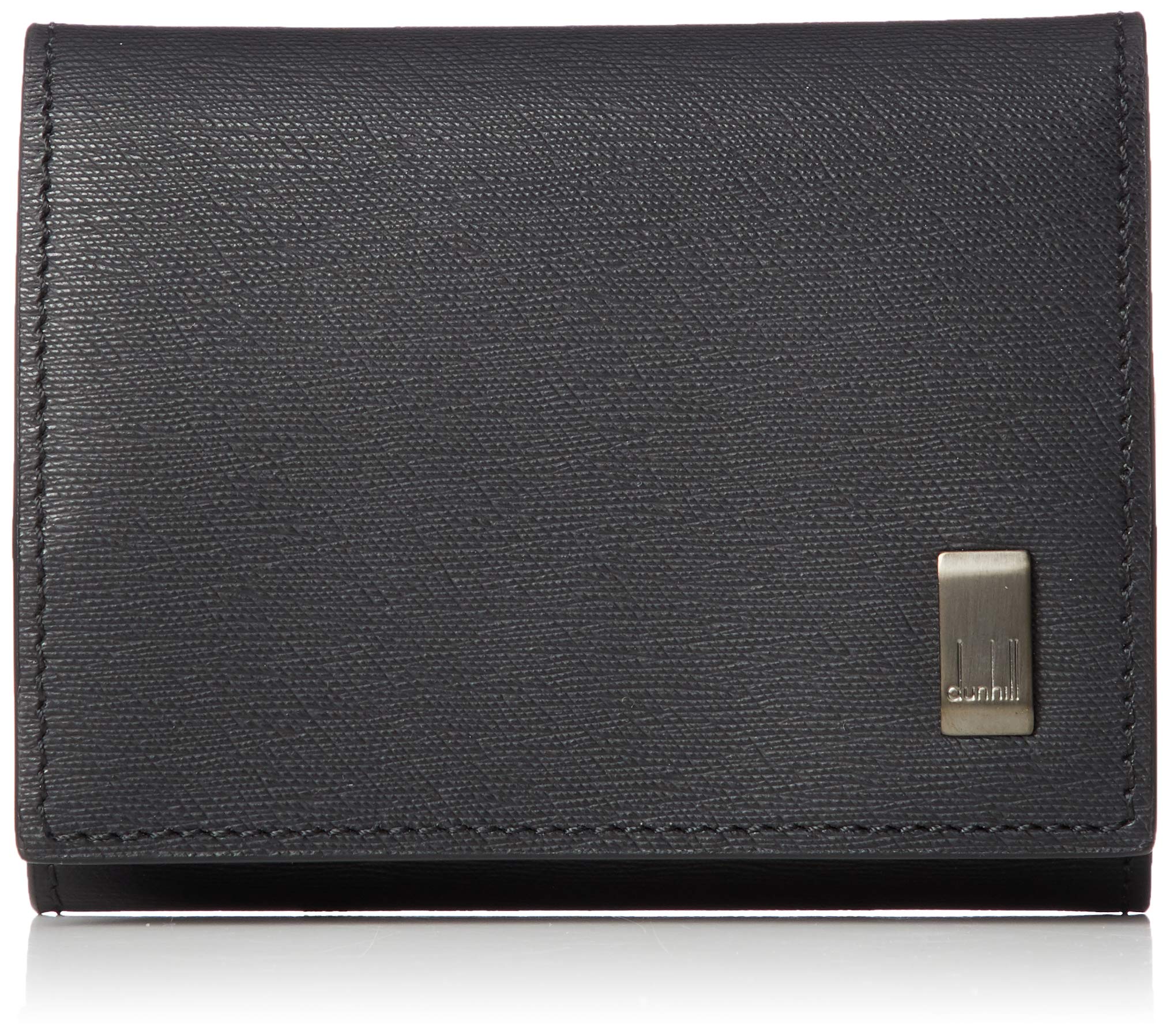 Dunhill Men's Black Coin Purse 19F2F80SG - Genuine Leather Wallet for Cash & Cards | Perfect for Business, Travel & Everyday Use