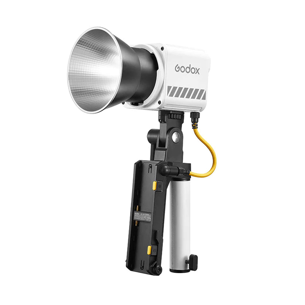 ML60II Bi Compact Video Light with AK B01 NP-F Battery Grip Handle - Professional LED Lighting for Photography, Videography & Live Streaming