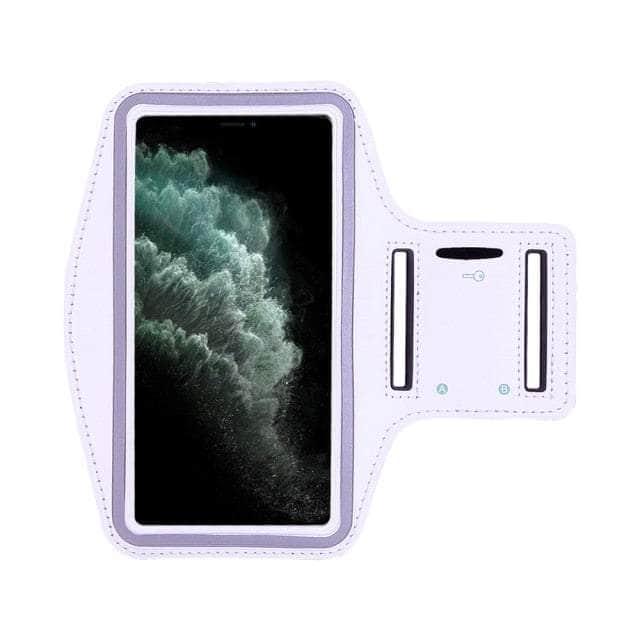 Best Running Jogging Armband for iPhone 13 - Secure Gym Sports Phone Holder with Adjustable Strap - Perfect for Workouts, Fitness Training & Outdoor Activities