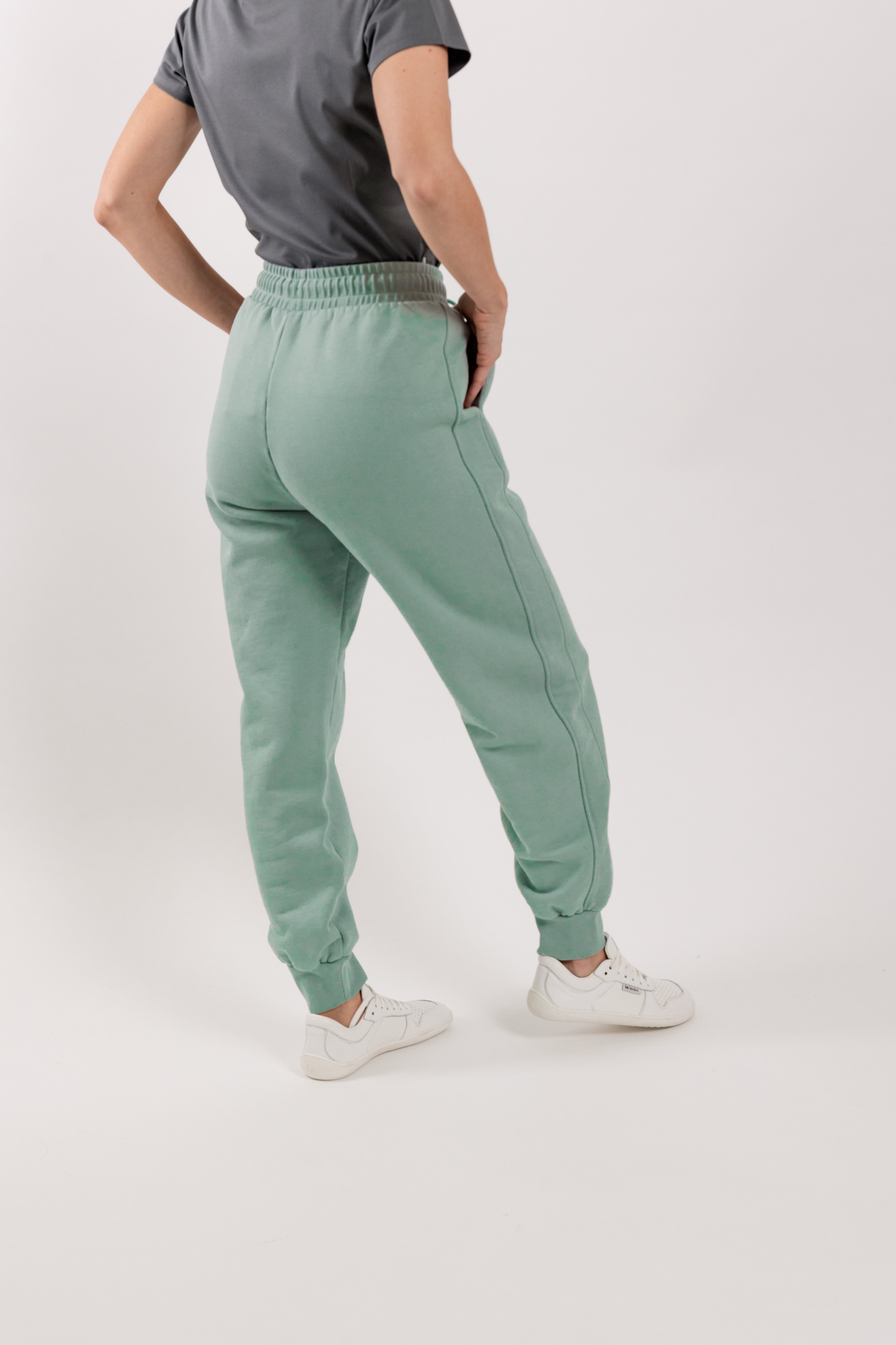 Be Lenka Essentials Women's Sweatpants - Soft Comfortable Joggers in Pistachio Green for Lounge, Yoga & Running
