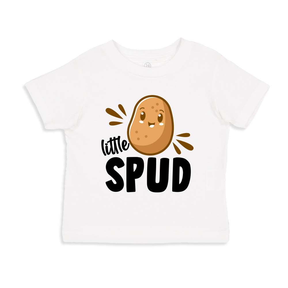 Little Spud Potato Baby Bodysuit & Toddler T-Shirt - Cute Potato-Themed Outfit for Infants & Kids | Perfect for Family Photos, Playtime & Casual Wear