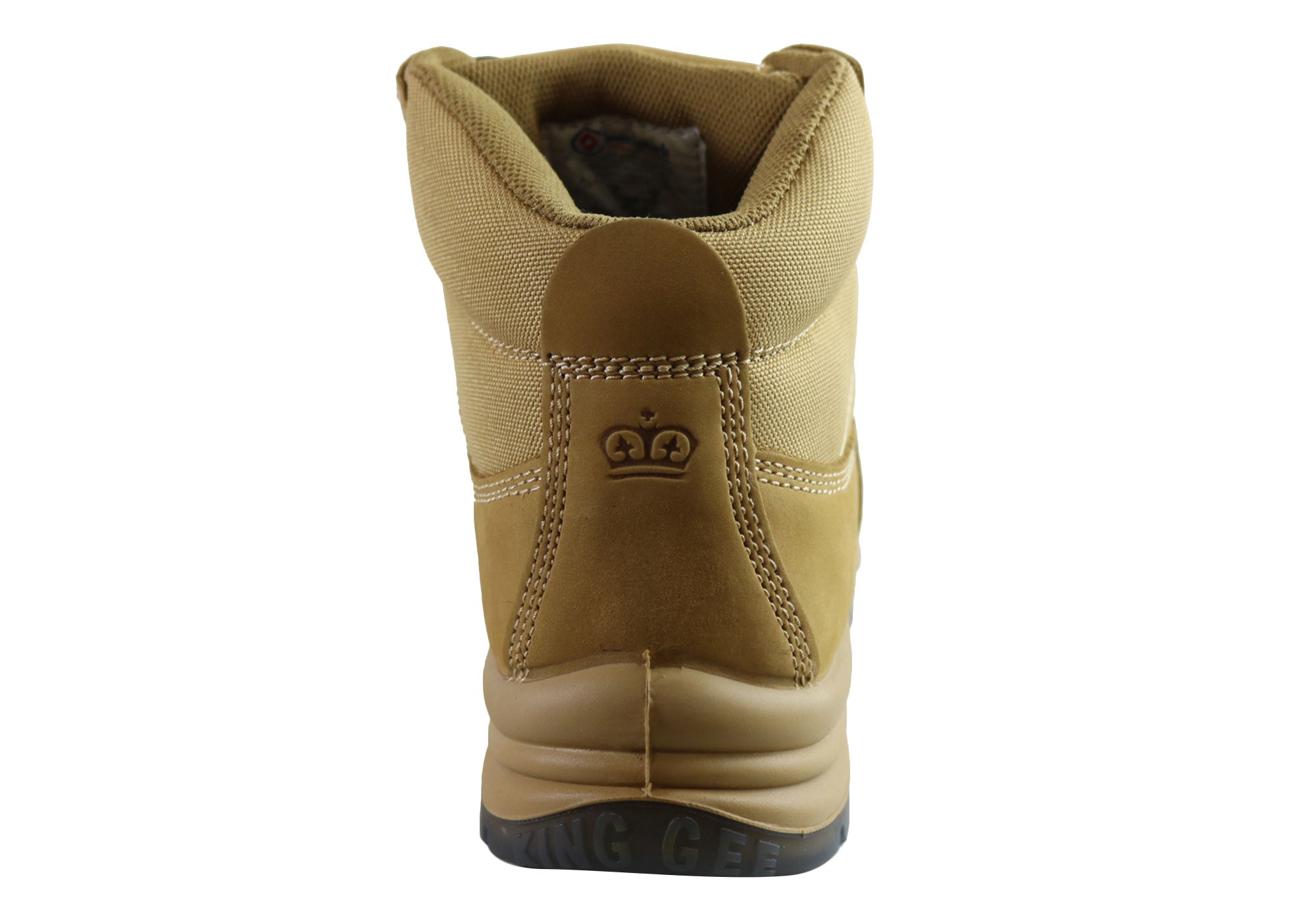 KingGee Tradie Boa Men's Steel Toe Cap Work Boots - Durable Safety Shoes for Construction, Warehouse & Outdoor Work | Slip Resistant & Comfortable for Long Shifts