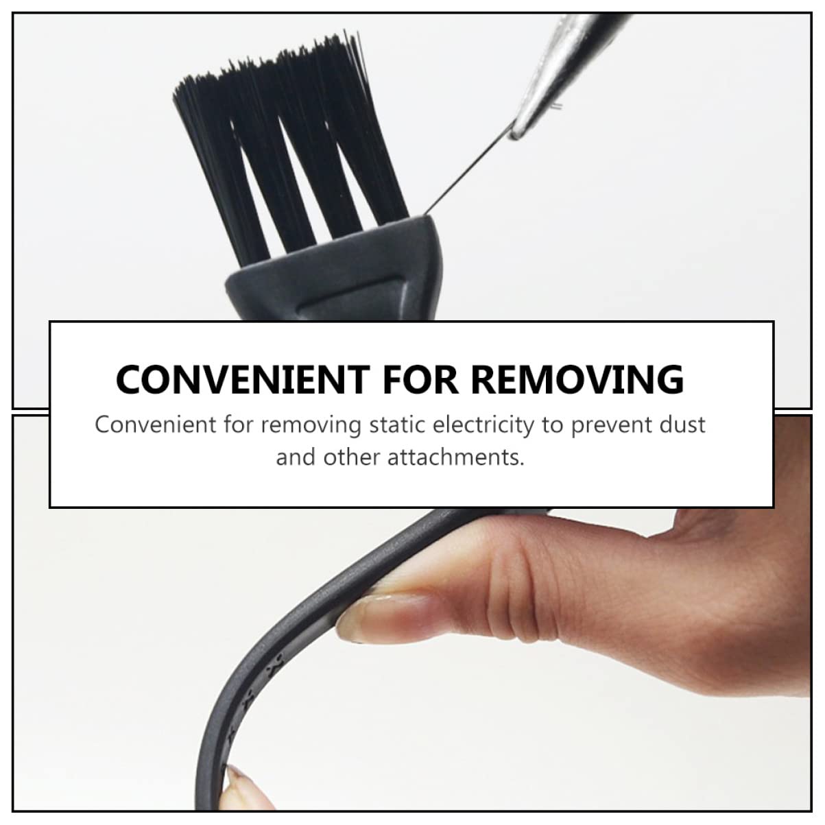 FOMIYES 75-Piece Mini Cleaning Brush Set - Electric Shaver Brush, Keyboard Duster, Electronic Clippers & Humidifier Cleaning Tools for Computer, Razor & Home Use