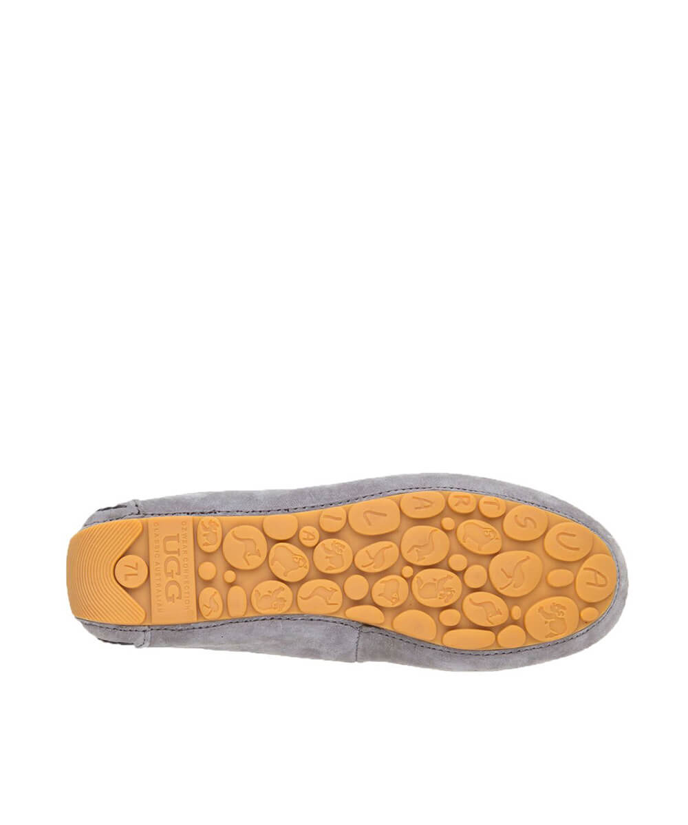 Women's UGG Summer Moccasin Slippers - Comfortable Soft Sheepskin Indoor/Outdoor House Shoes for Women - Perfect for Home, Travel & Relaxation