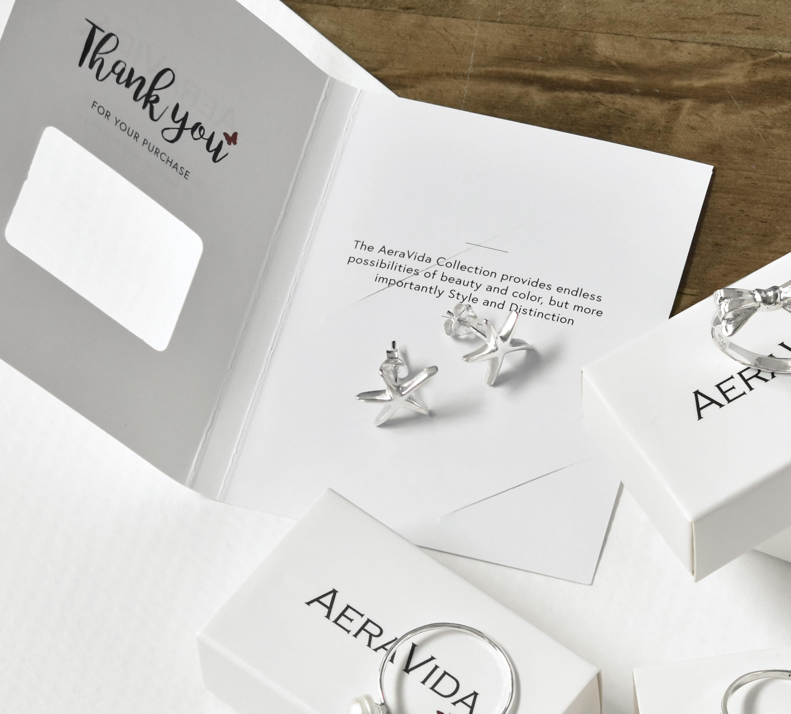 AeraVida .925 Sterling Silver Starfish Stud Earrings for Women - Hypoallergenic Summer Beach Jewelry | Perfect for Vacation, Wedding, Party & Everyday Wear