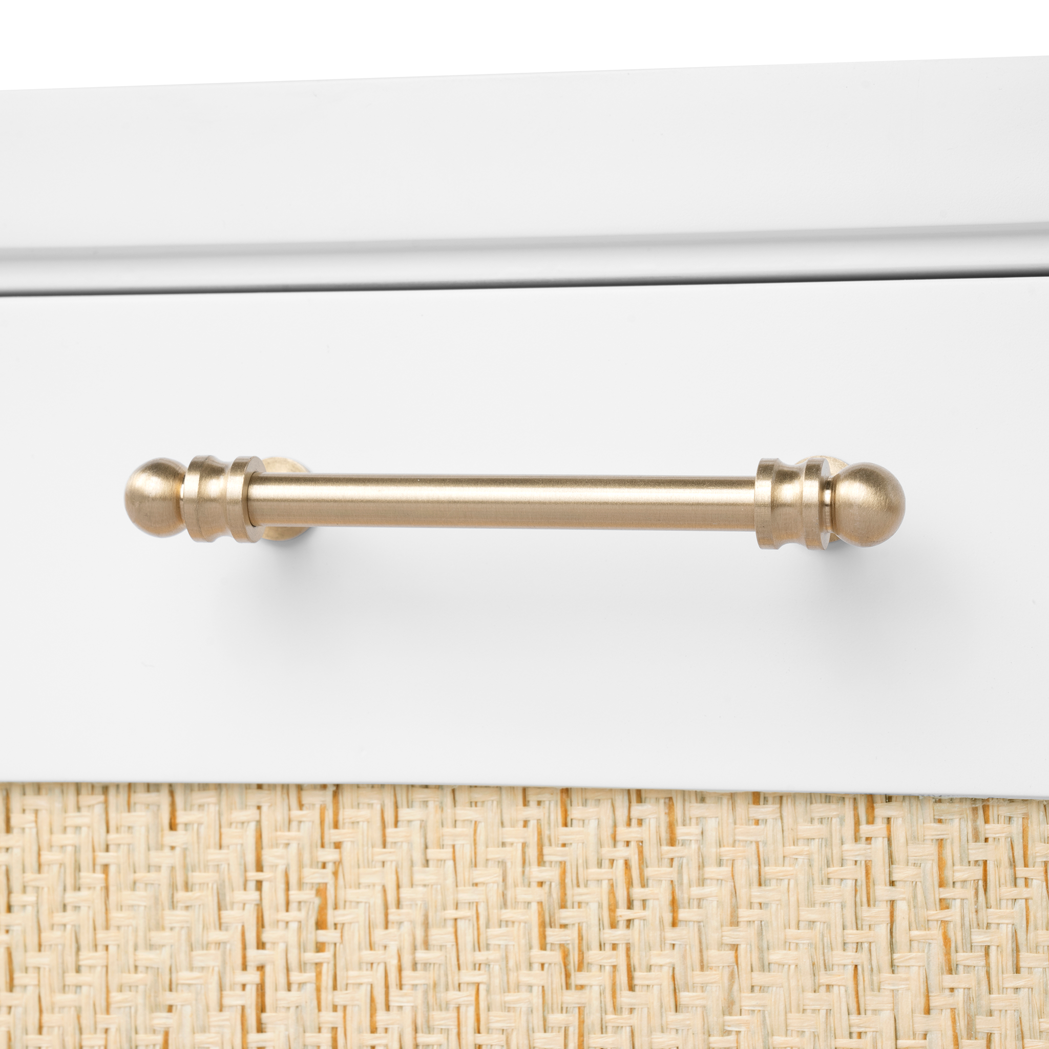 Astor Desk in Vanilla Finish - Modern Home Office Desk for Small Spaces, Study & Work from Home