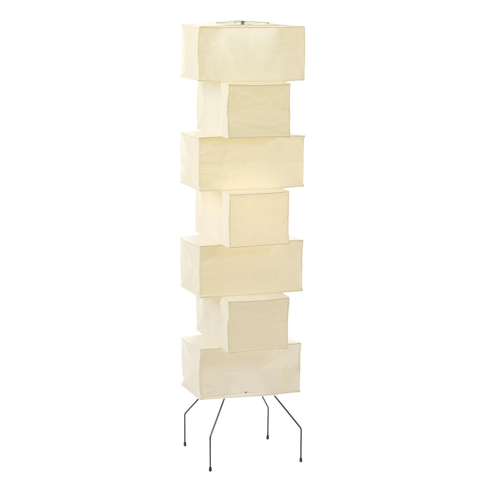 Modern Lana Stacked Floor Lamp - Adjustable 3-Tier LED Standing Light for Living Room, Bedroom & Office - Warm White/Cool White Dimmable Lighting for Home Decor