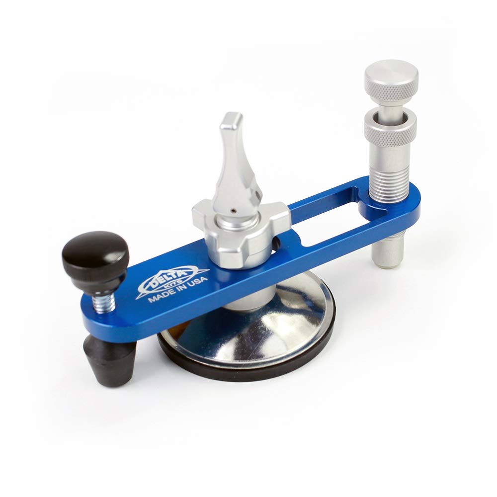 Delta Kits Professional Windshield Repair Bridge & Injector Kit - Auto Glass Rock Chip Repair Tool for Car Windshield Cracks - Perfect for DIY and Professional Auto Glass Repairs at Home or Shop