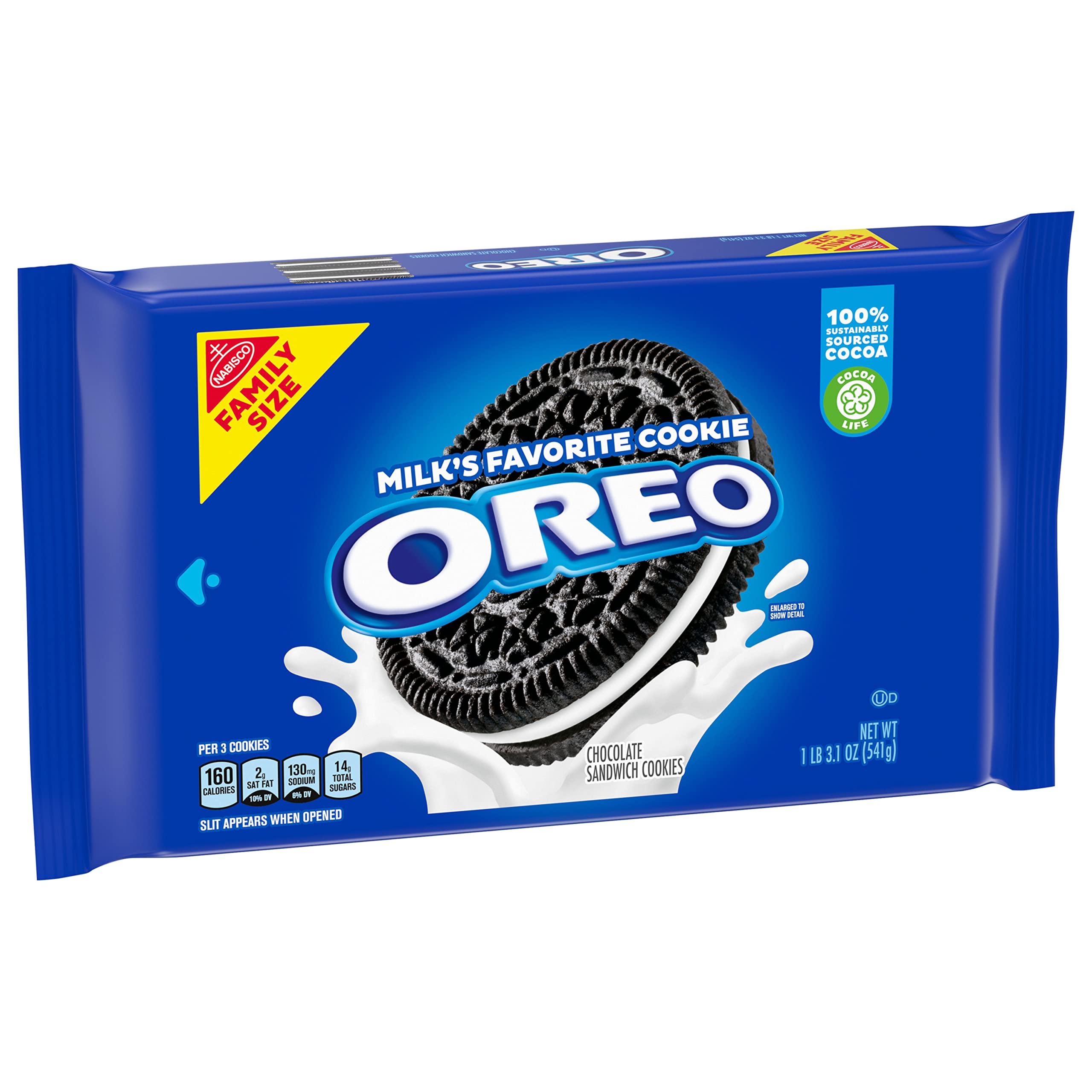 OREO Chocolate Sandwich Cookies Family Pack - 12 Boxes (19.1 oz Each) | Bulk Snacks for Parties, School Lunches & Office Treats | Classic American Cookies for Sharing