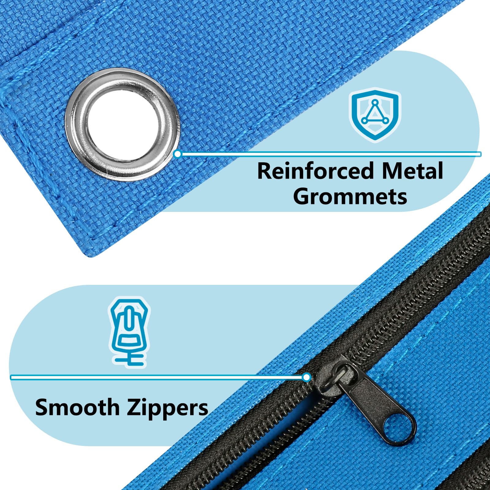Adorable Zipper Pencil Pouch for 3 Ring Binder - Cute & Sturdy School Supplies with Smooth Zippers - Perfect for Students, Back to School, Office & Travel Organization (Red)