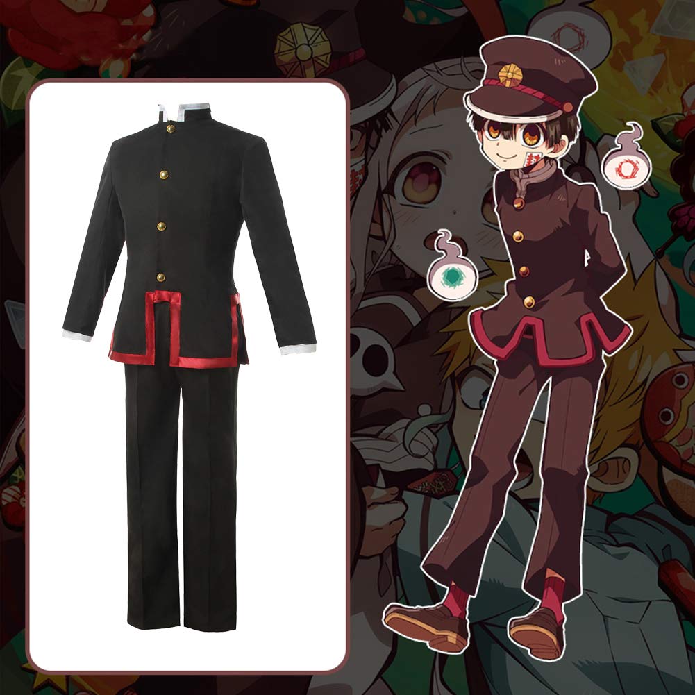 CR ROLECOS Toilet Bound Hanako Kun Cosplay Costume - Complete Anime Outfit Set for Halloween, Conventions & Cosplay Events | Perfect for Jibaku Shonen Hanako-kun Fans