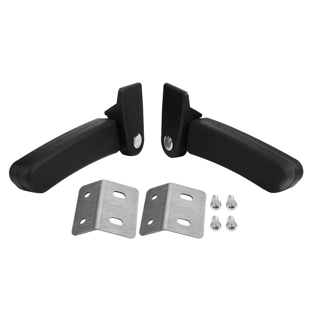 Yctze Motorcycle Rear Seat Armrest Kit - Folding Top Case Box for Yamaha - Comfort for Passengers