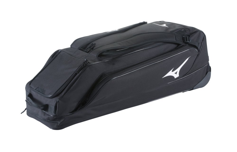 Mizuno G2 Classic Wheeled Baseball/Softball Equipment Bag - Durable Rolling Sports Gear for Travel & Games