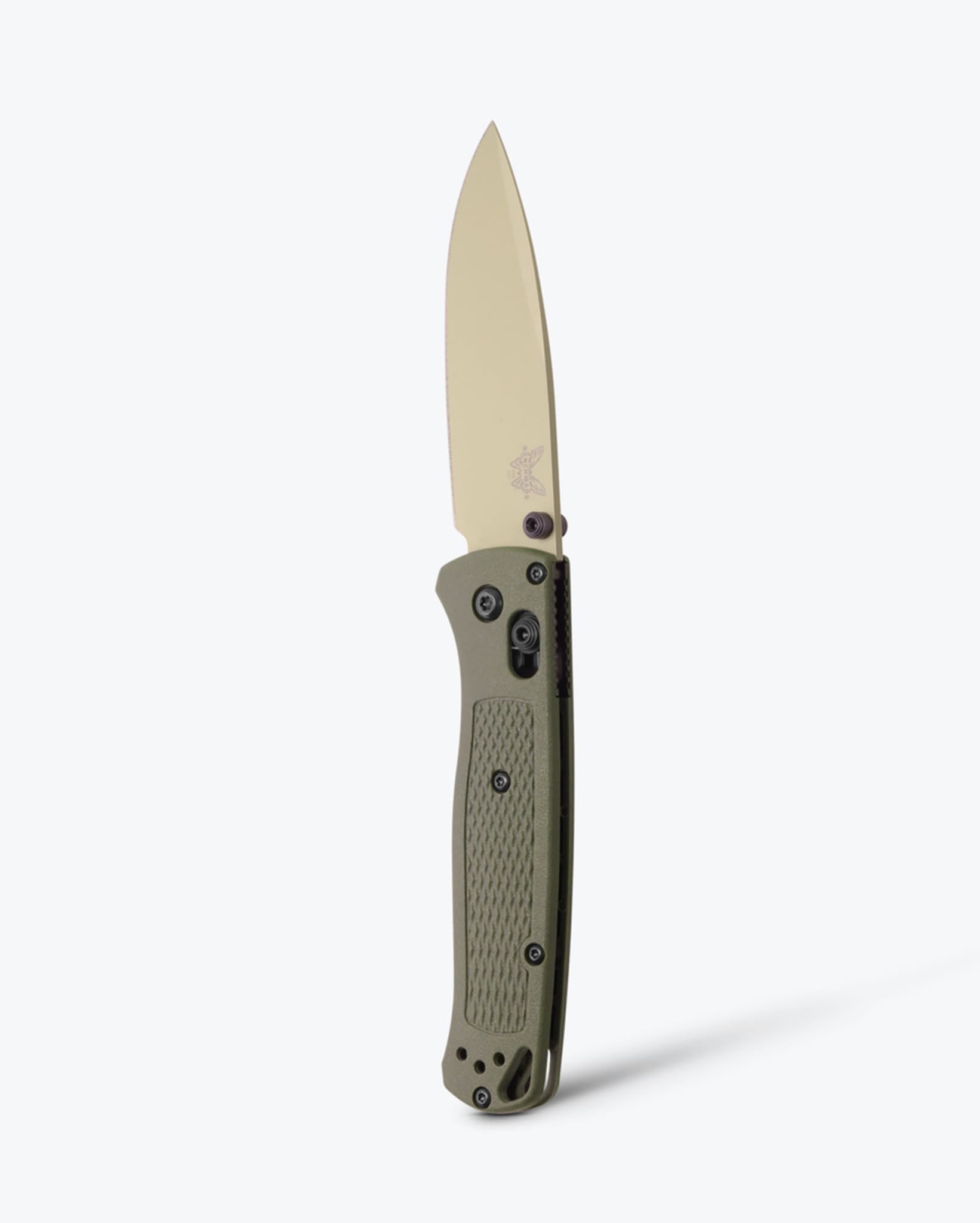 Bugout® Knife - Dark Olive Grivory® Handle, EDC Folding Pocket Knife for Outdoor Camping, Hiking & Everyday Carry