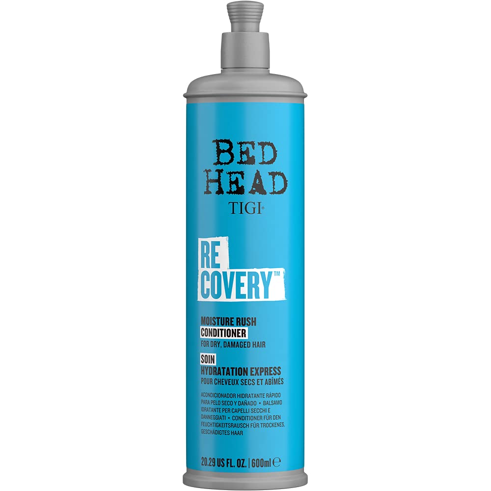 TIGI Bed Head Remix Recovery Moisture Rush Conditioner for Damaged Hair - 32.8 oz Hydrating Hair Treatment | Salon-Professional Deep Conditioning for Dry, Frizzy Hair | Post-Color Care & Heat Styling Protection