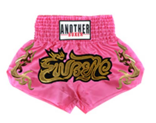 OYSTERBOY Classic Muay Thai Shorts for Men & Women - Boxing, Kickboxing, MMA, BJJ Training Shorts - Breathable Workout & Fight Clothing - Perfect for Gym, Martial Arts & Combat Sports