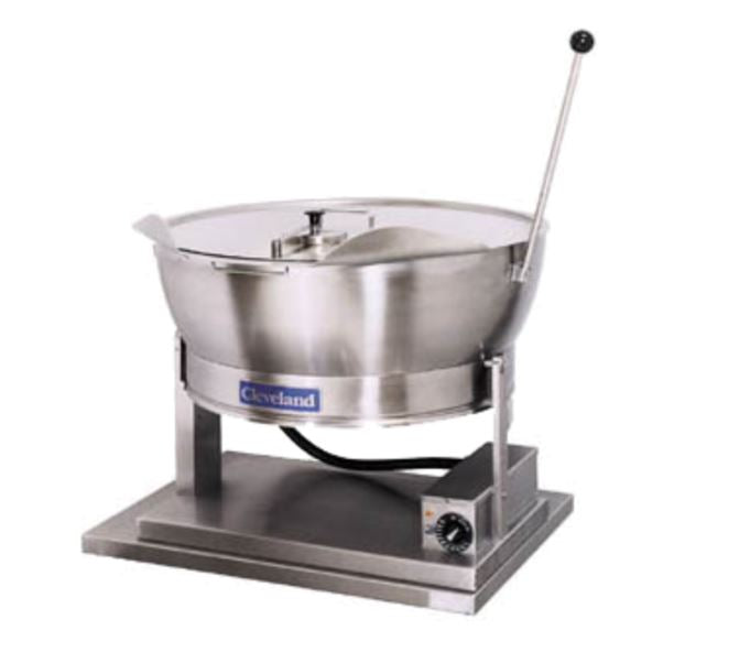 Electric Garland Cleveland 15 Gallon Tilt Skillet - Commercial Countertop Cooking Equipment for Restaurants, Catering & Food Service
