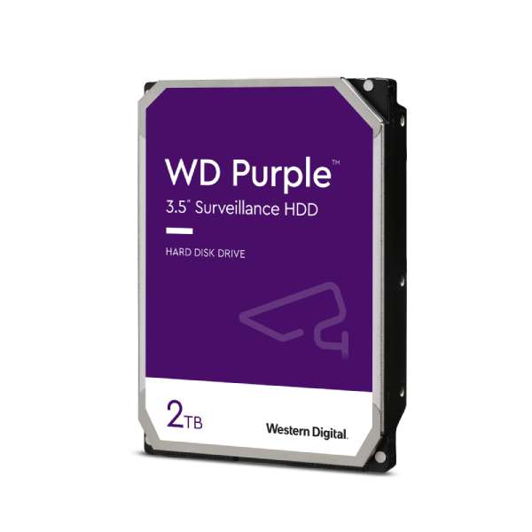 Western Digital Purple Surveillance Hard Drive - 4TB 3.5