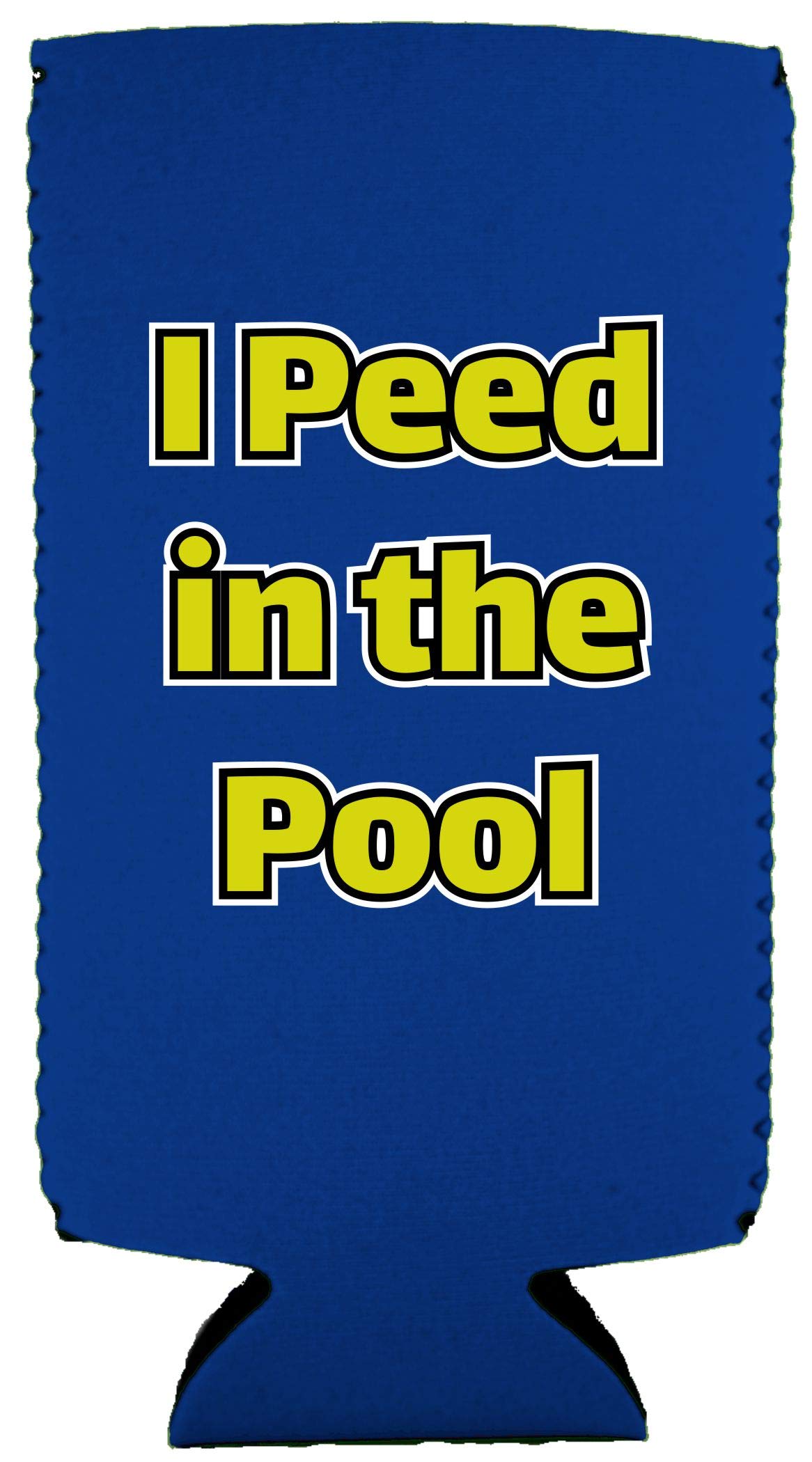 Royal Blue Slim Can Coolie (2 Pack) - Insulated Beer Can Holder for Pool Parties, Beach Outings & BBQs - Keep Drinks Cold & Stylish