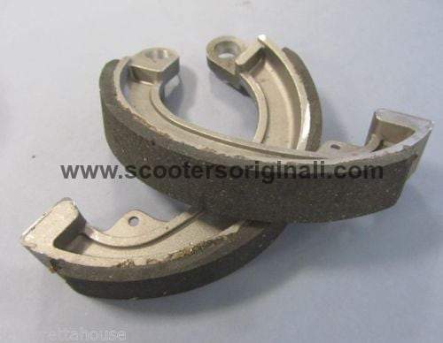 Premium Lambretta Rear Brake Shoes - Compatible with D/LD Models - High-Performance Braking for Scooters & Vintage Bikes