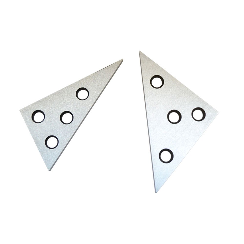 2-Piece Precision Angle Blocks Set - 45/45/90 & 30/60/90 Degree Machinist Plates for Metalworking, Woodworking, and Toolmaking - Perfect for Engineers, DIY Projects, and Workshop Measurements