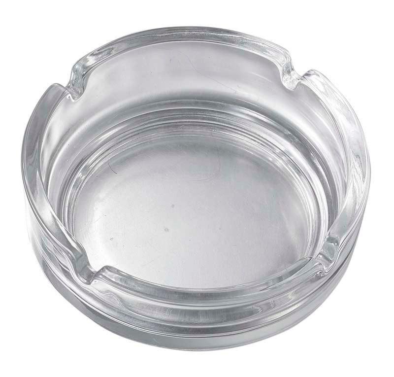 Premium Visol Oregon Glass Cigarette Ashtray - Shatterproof & Stylish for Indoor/Outdoor Use - Perfect for Home, Office, Patio, and Smoking Lounges