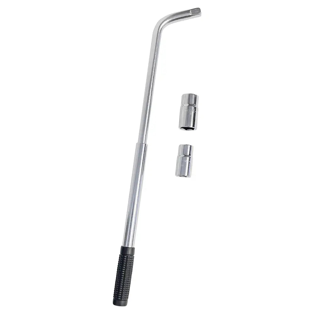 Adjustable Telescoping Chrome Wrench for Cars, Trucks & SUVs - Universal Fit Automotive Tool for Tightening and Loosening Bolts - Ideal for Roadside Repairs, DIY Maintenance & Emergency Fixes