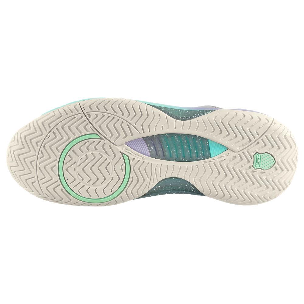 K Swiss Women's Hypercourt Supreme 2 Tennis Shoes - Lightweight & Supportive for Women's Tennis - Lilac Gray/Nimbus Cloud - Perfect for Court Play & Casual Wear