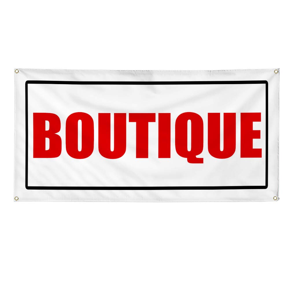 Premium Vinyl Banner - 60x144 Inches, Weatherproof & Durable for Outdoor Use - 10 Grommets for Easy Hanging - Perfect for Business Promotion, Boutique Signs, Industrial Yard Displays & Events