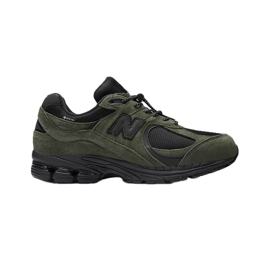 New Balance 2002R Gore-Tex JJJJound Pine Black Sneakers - Waterproof Running Shoes for Men & Women - Perfect for Hiking, Travel & Outdoor Adventures