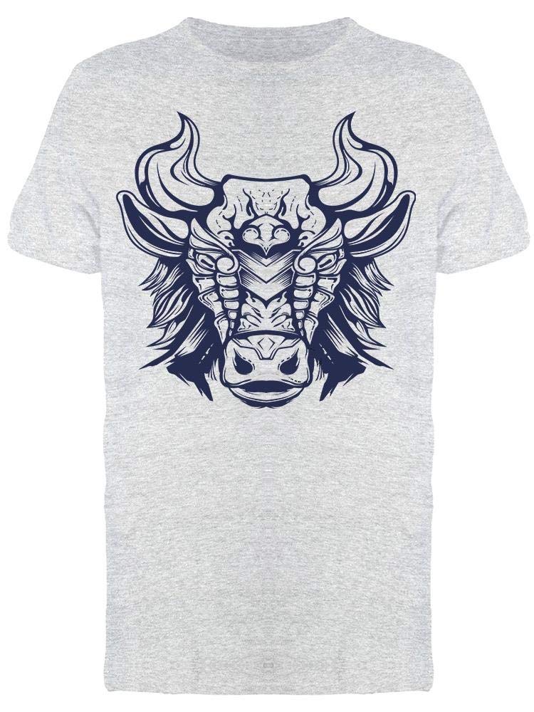 Line Art Bull Cow Graphic T-Shirt for Men - Stylish Casual Wear for Everyday Outfits & Street Fashion