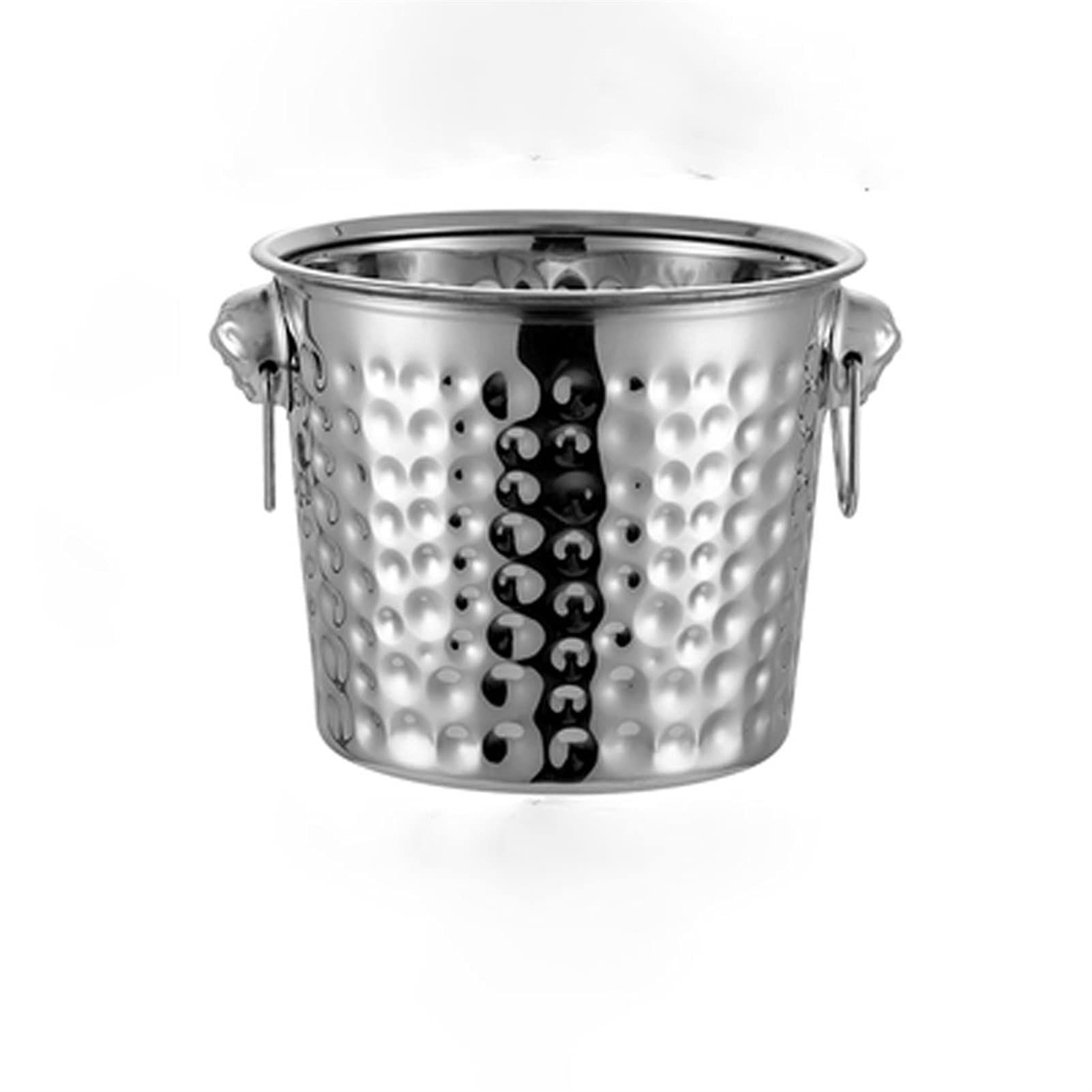 Premium Stainless Steel Ice Bucket - 3000ml, 5000ml, 7000ml Capacity - Thickened KTV Bar & Home Champagne Cooler - Elegant European Style Beer & Beverage Chiller for Parties, Weddings & Outdoor Gatherings (Small Size)