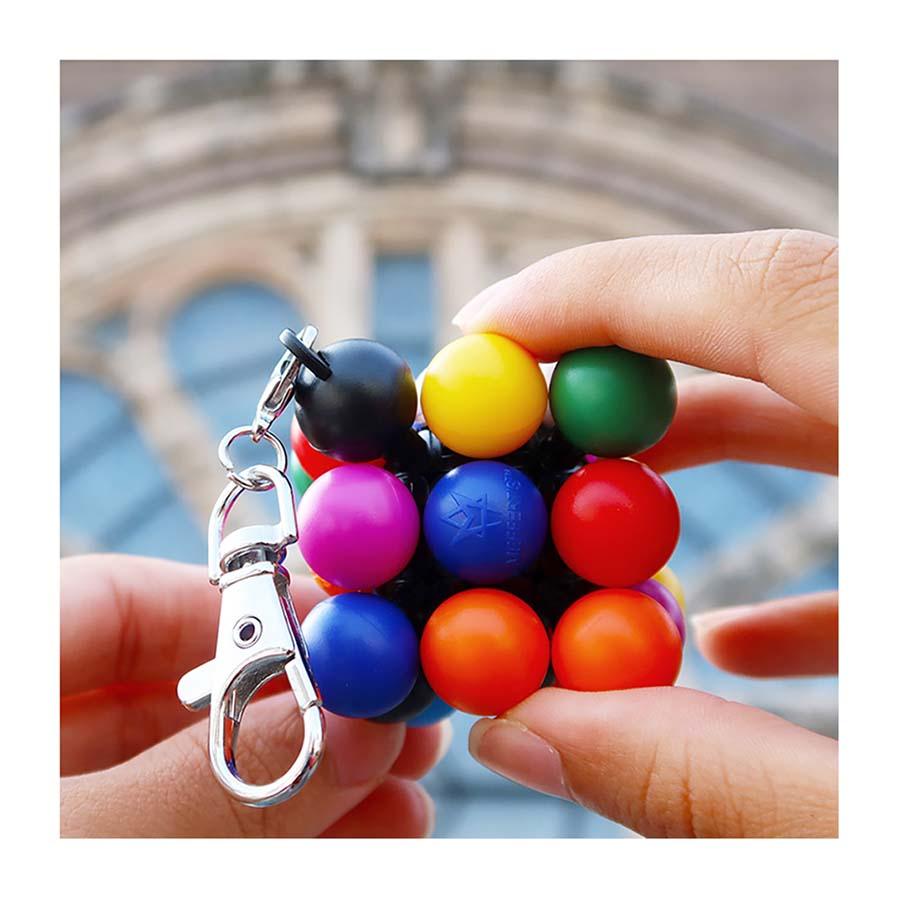 Meffert's Mini Molecube Puzzle - 3x3 Brain Teaser Cube for Kids & Adults - Perfect for Travel, Gifts & Stress Relief