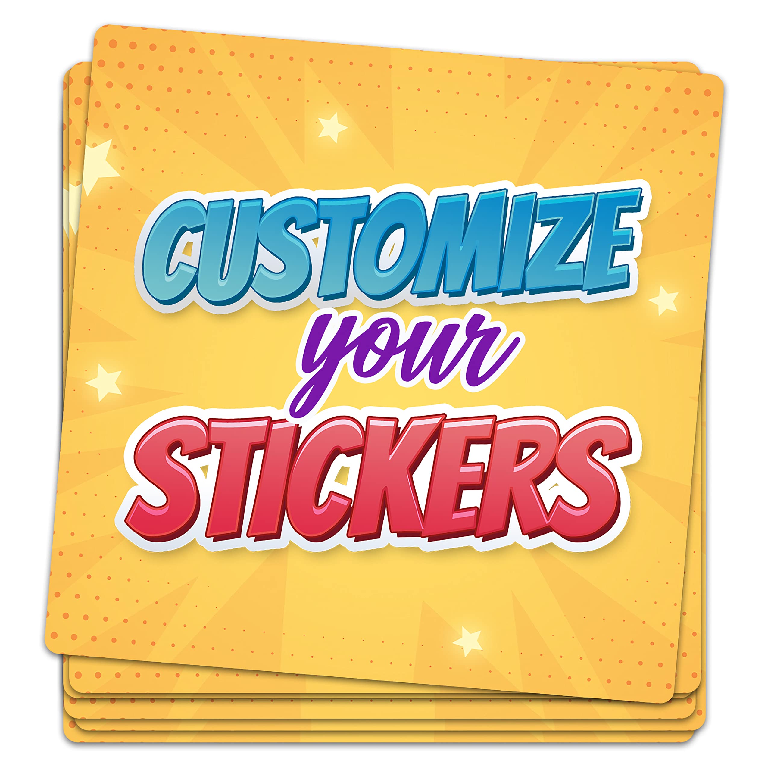 Custom Business Logo Stickers - Waterproof, Scratch-Resistant Laminated Labels (2