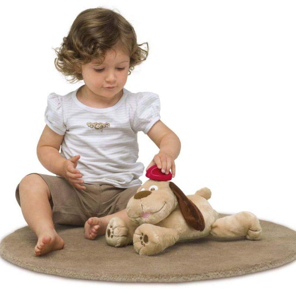 Chicco My First Puppy Toy - Interactive Plush Dog for Babies & Toddlers | Early Learning & Sensory Development Toy | Perfect for Playtime, Cuddling & First Friends